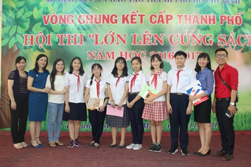 Hội thi  Lớn lên cùng sách  năm học 2016-2017 - Vòng chung kết thành phố